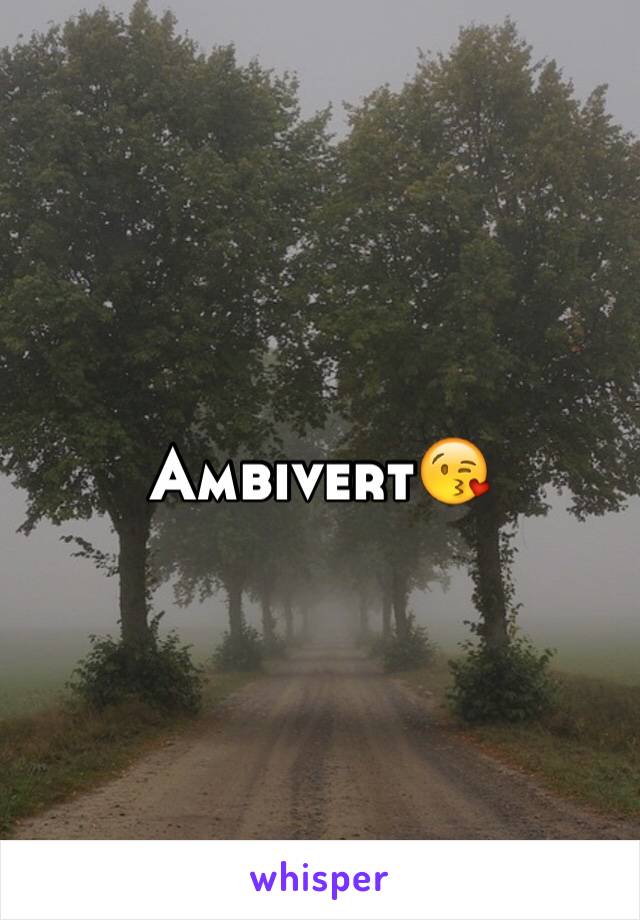 Ambivert😘