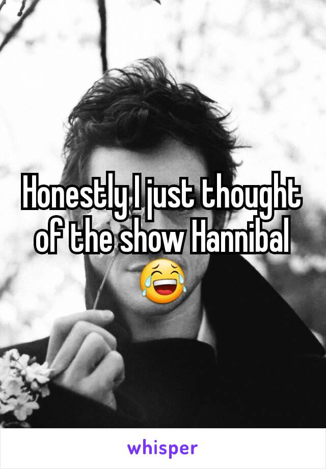 Honestly I just thought of the show Hannibal 😂