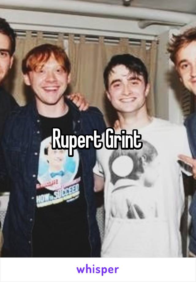 Rupert Grint 