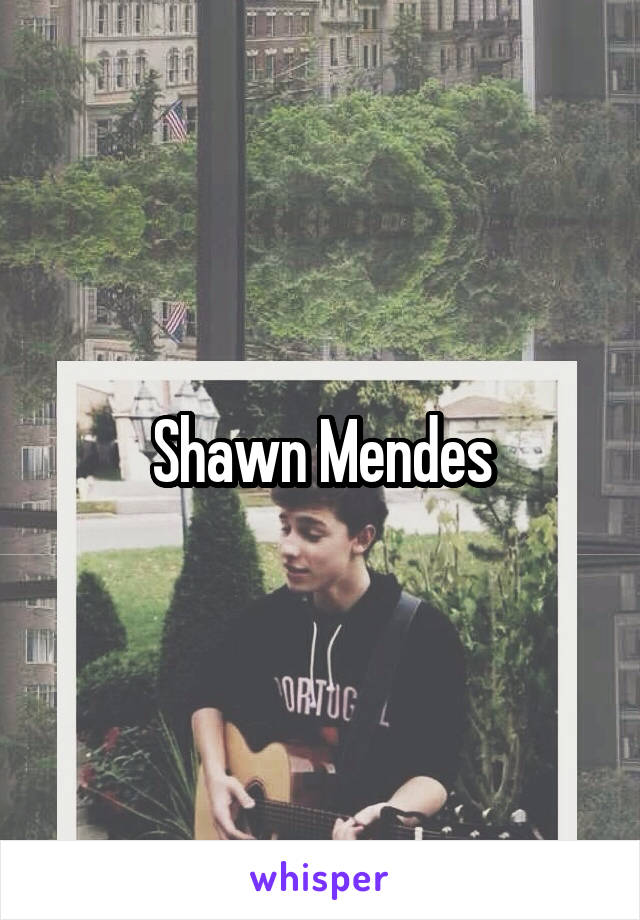 Shawn Mendes