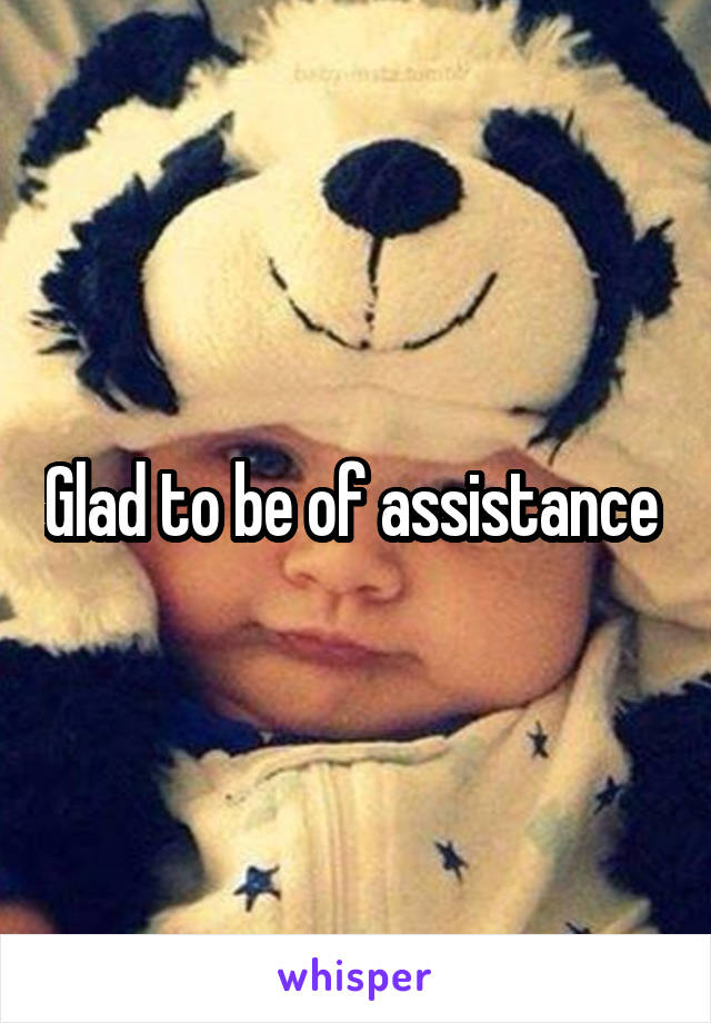 Glad to be of assistance 