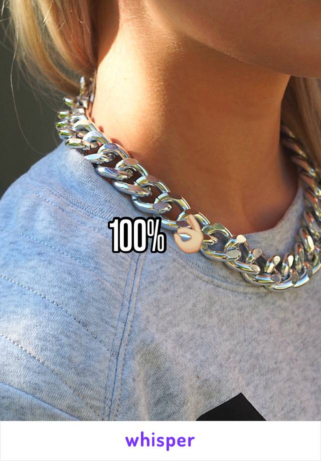 100%👌🏼