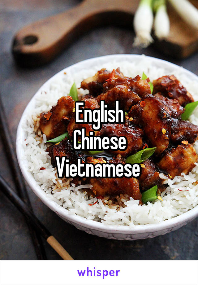 English
Chinese
Vietnamese 