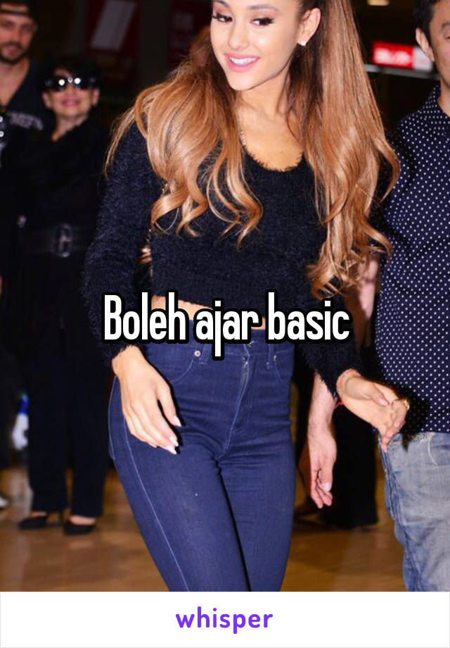 Boleh ajar basic