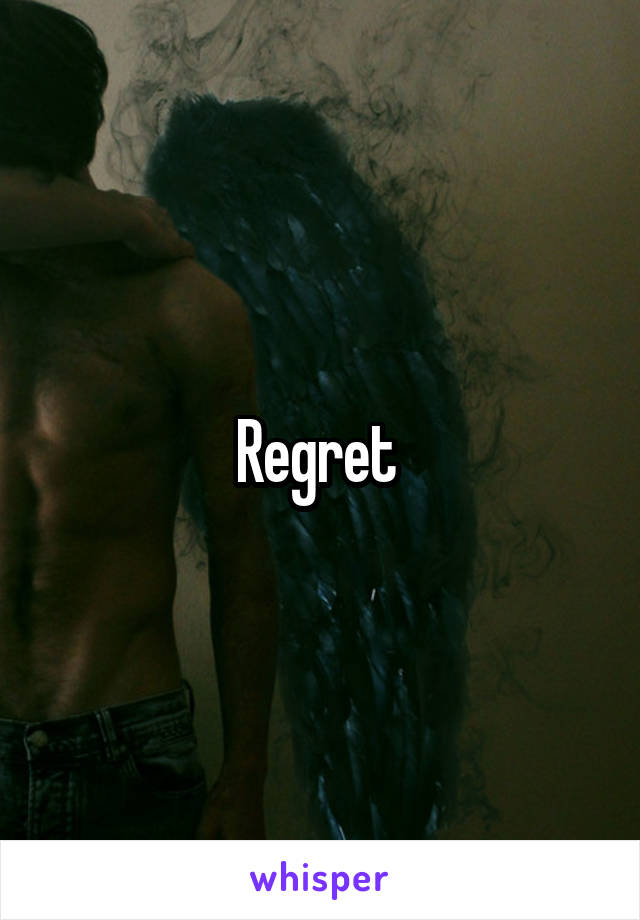 Regret 