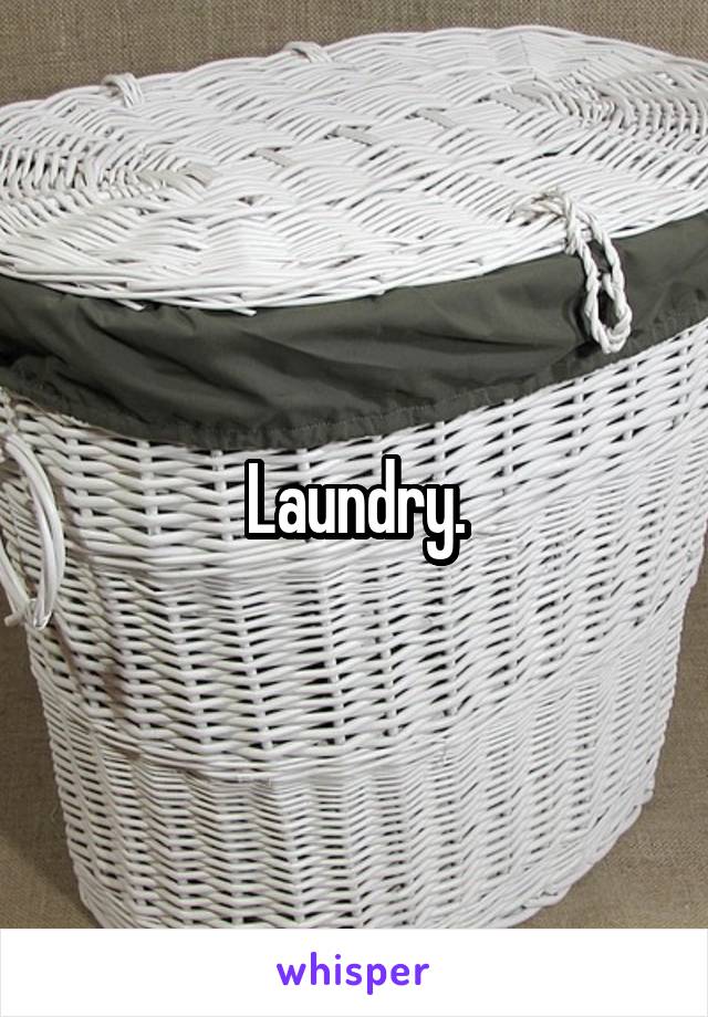 Laundry.