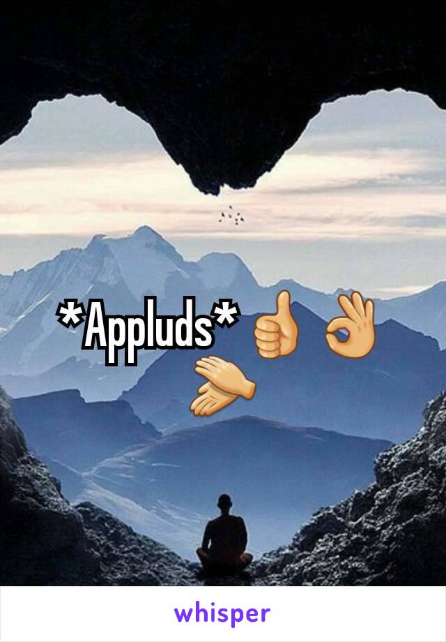 *Appluds*👍👌👏