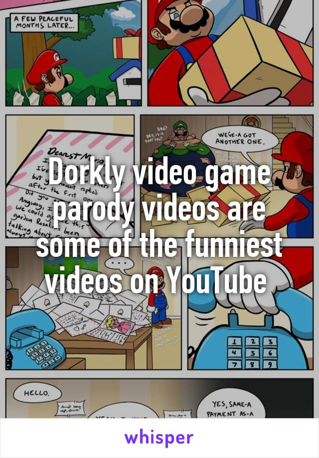 Dorkly video game parody videos are some of the funniest videos on YouTube 