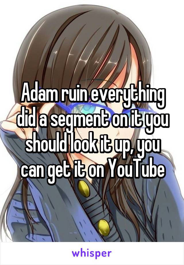 Adam ruin everything did a segment on it you should look it up, you can get it on YouTube