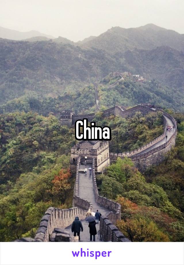 China