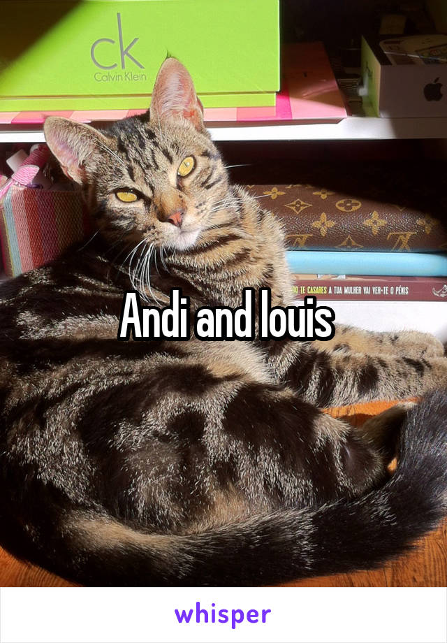 Andi and louis