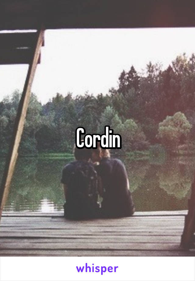 Cordin