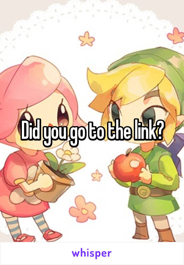 Did you go to the link?