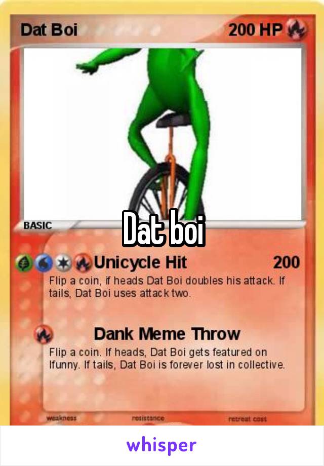 Dat boi