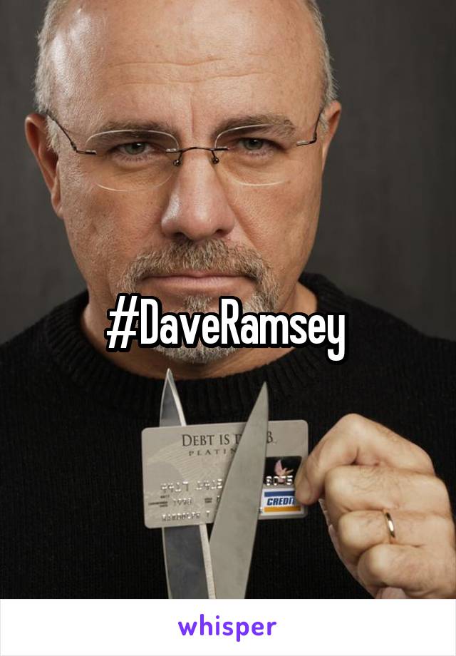 #DaveRamsey 