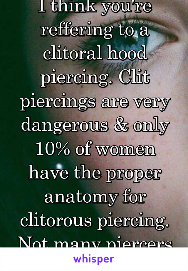 Pireced Clits