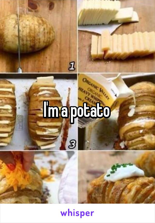 I'm a potato 