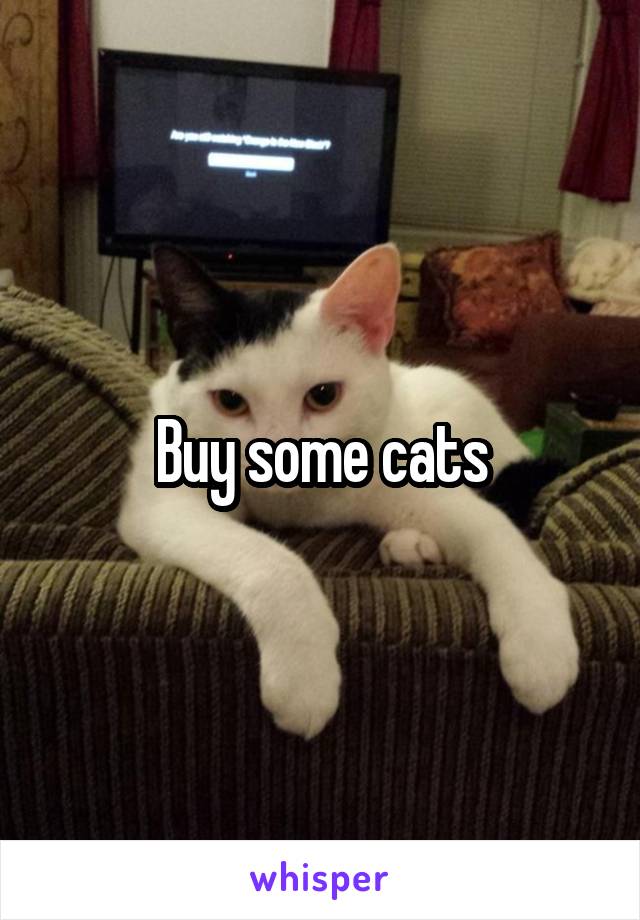 Buy some cats