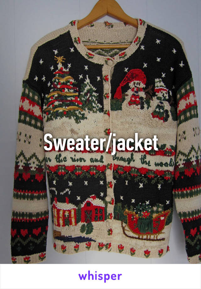Sweater/jacket