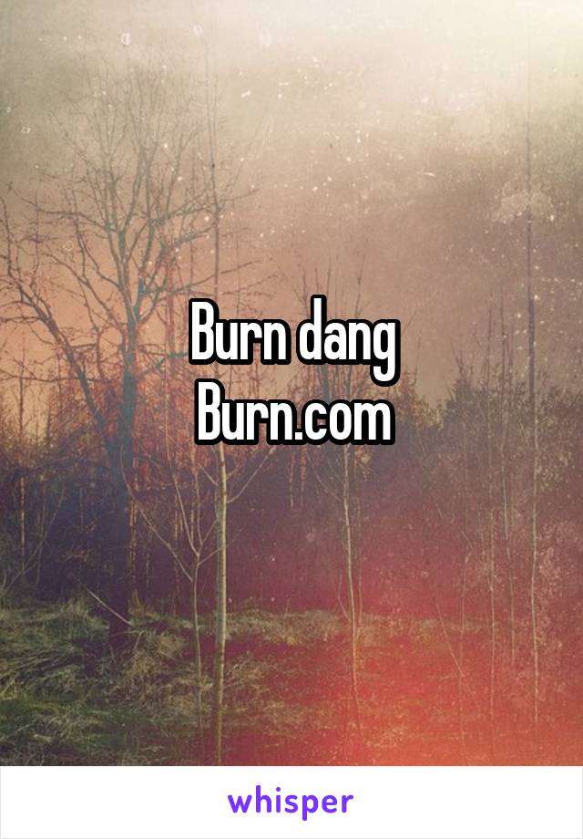 Burn dang
Burn.com

