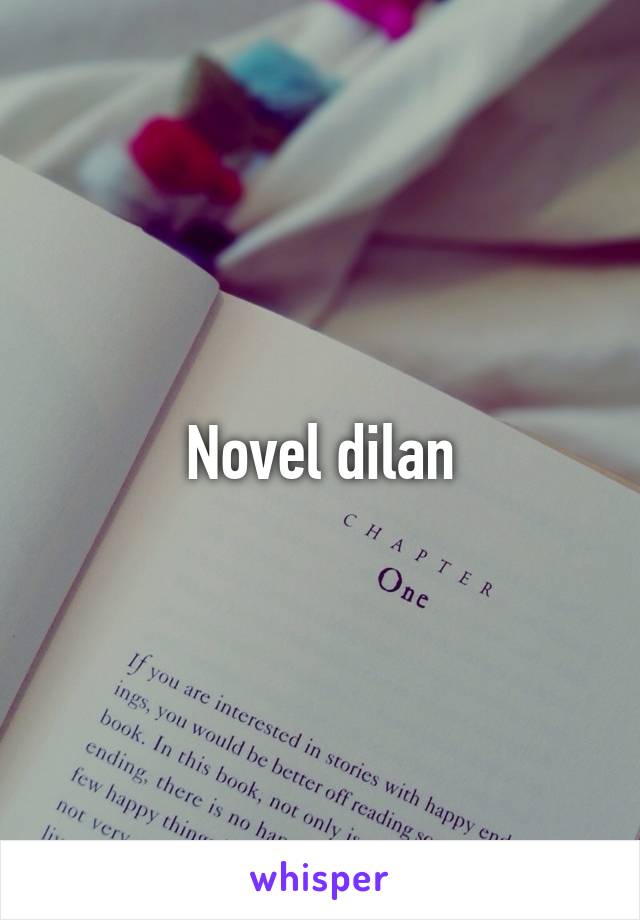 Novel dilan