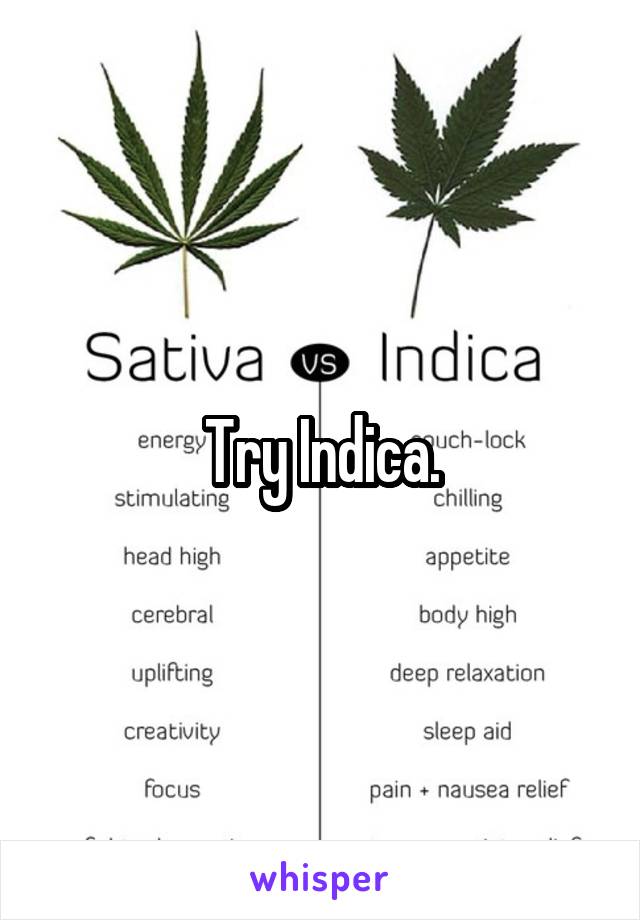 Try Indica.