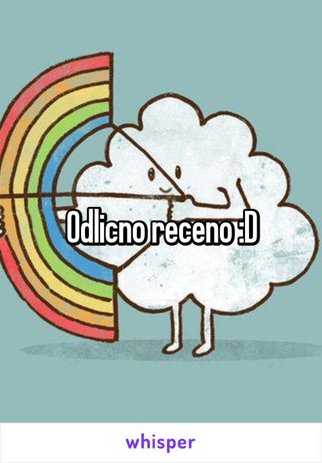 Odlicno receno :D