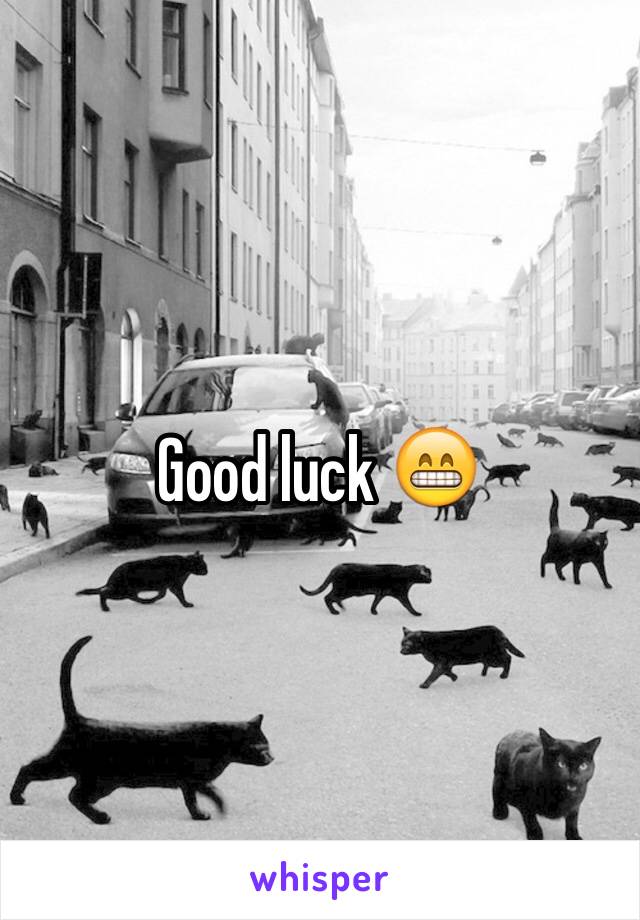 Good luck 😁