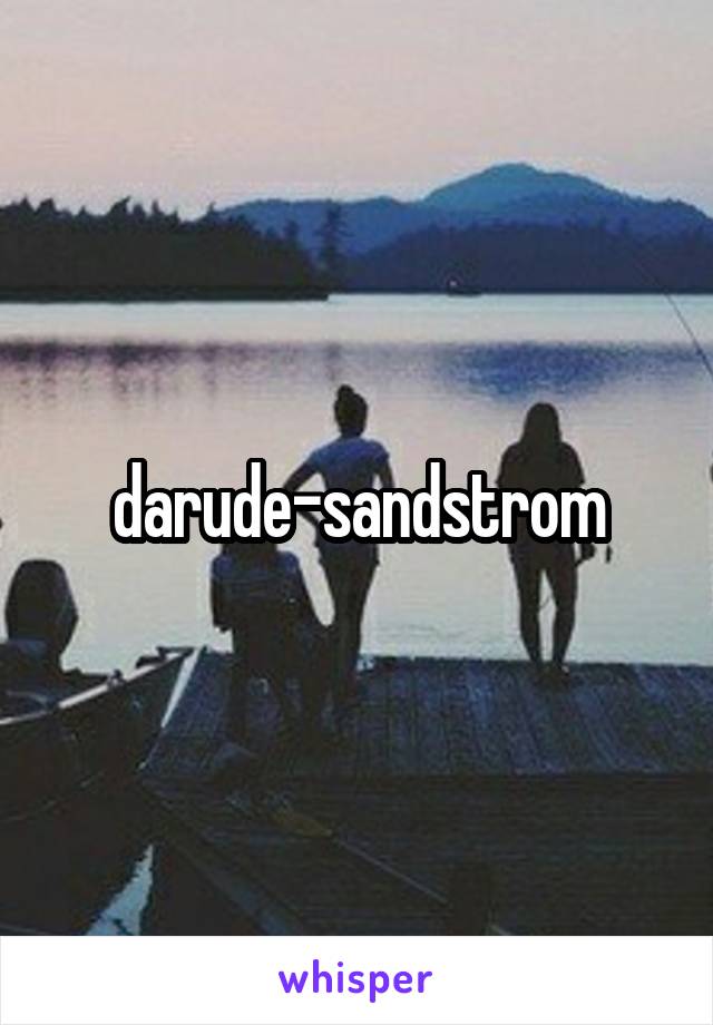 darude-sandstrom