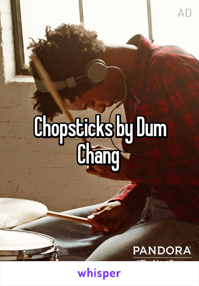 Chopsticks by Dum Chang 