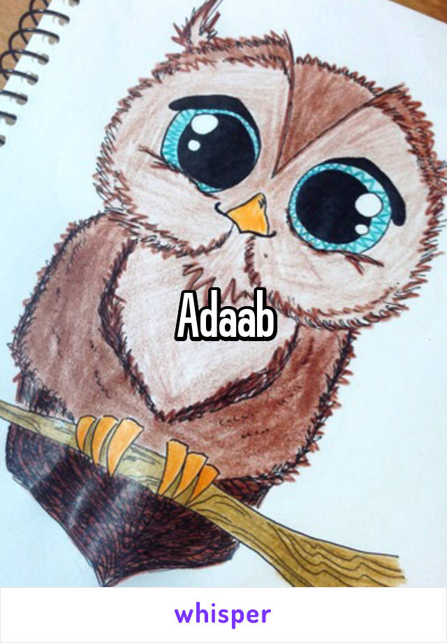 Adaab