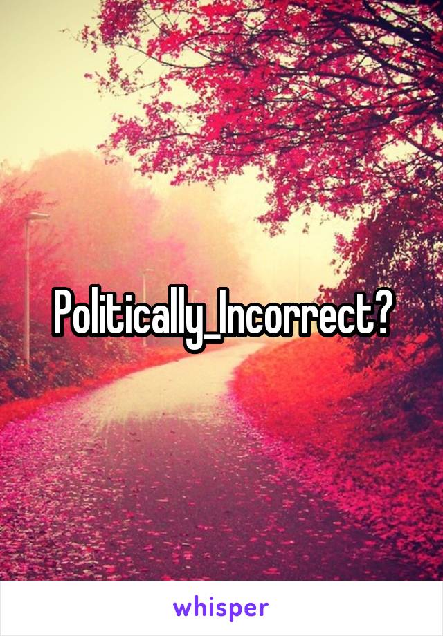 Politically_Incorrect?