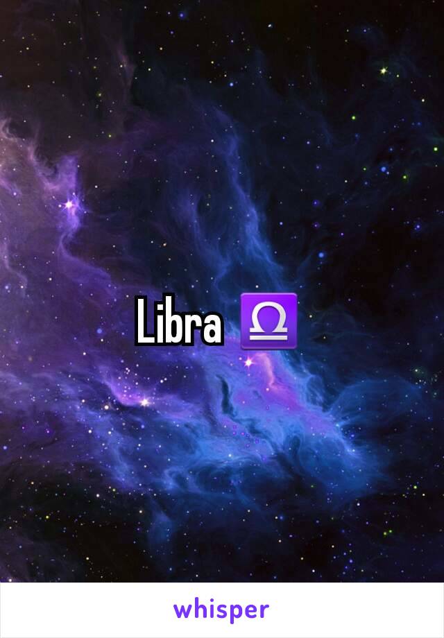 Libra ♎