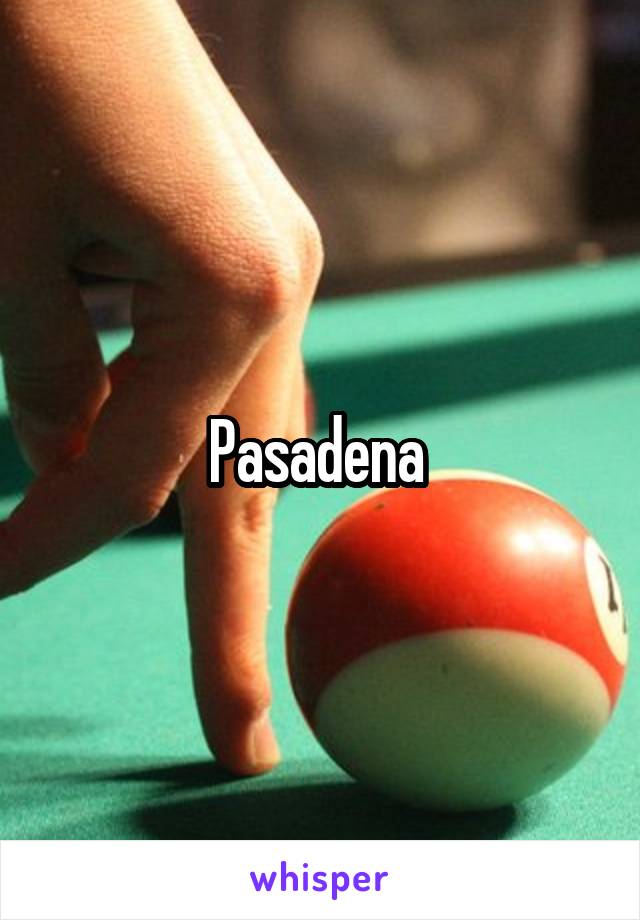 Pasadena 