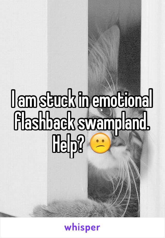 I am stuck in emotional flashback swampland. Help? 😕