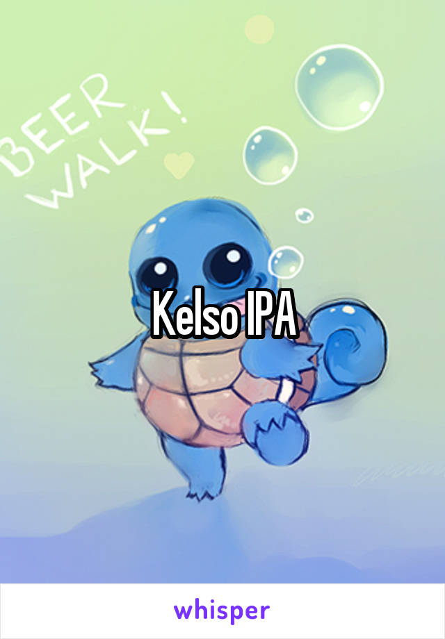 Kelso IPA