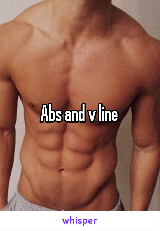 Abs and v line 