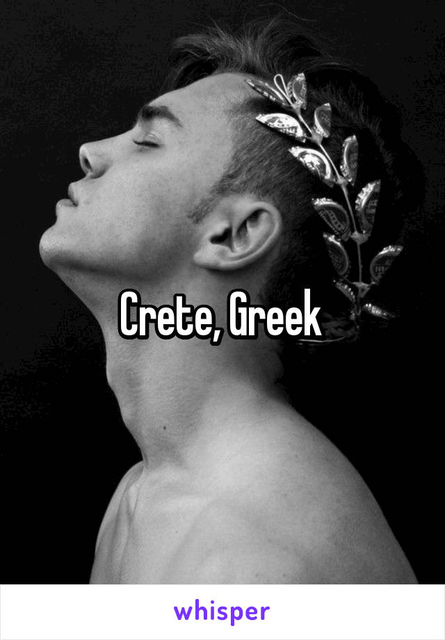 Crete, Greek 