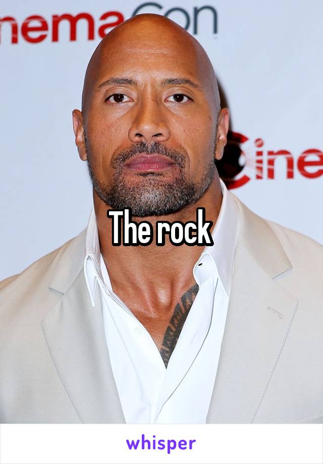 The rock 