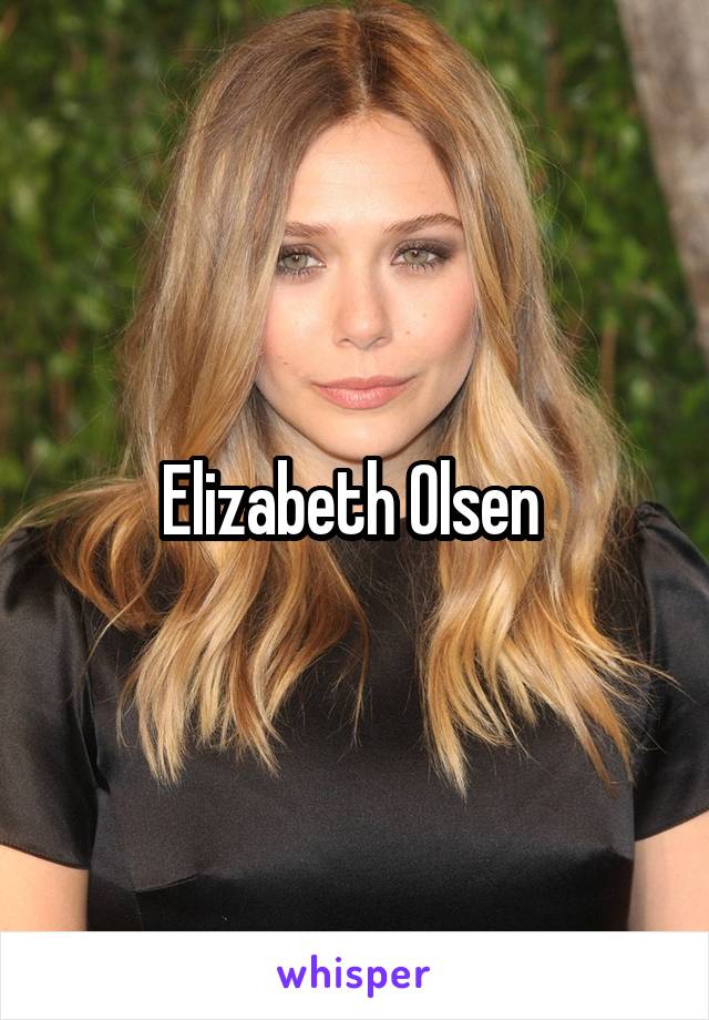 Elizabeth Olsen 