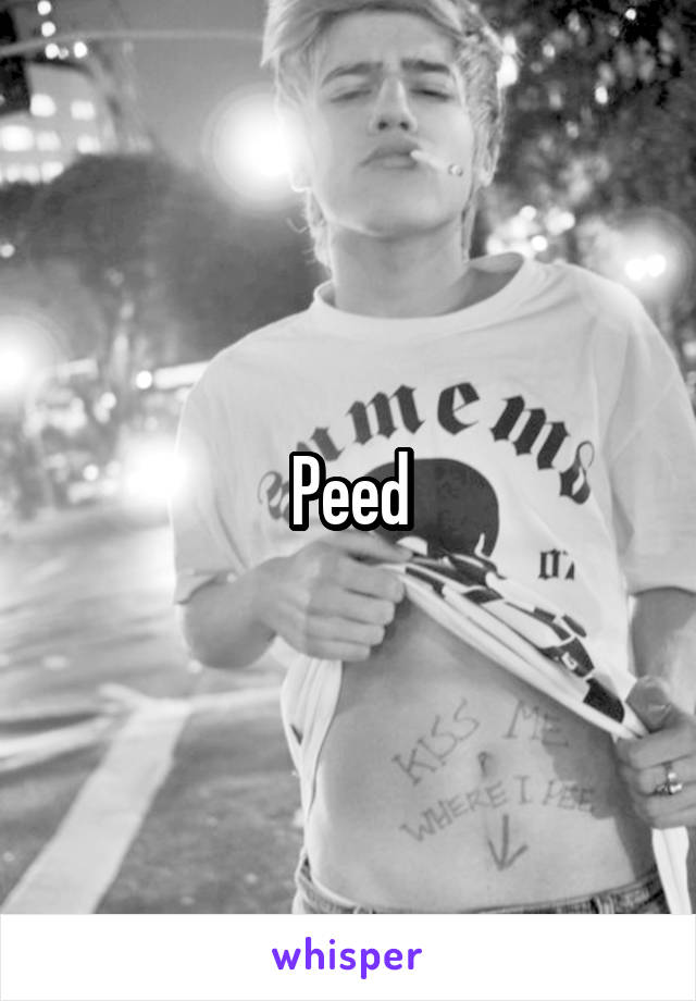 Peed