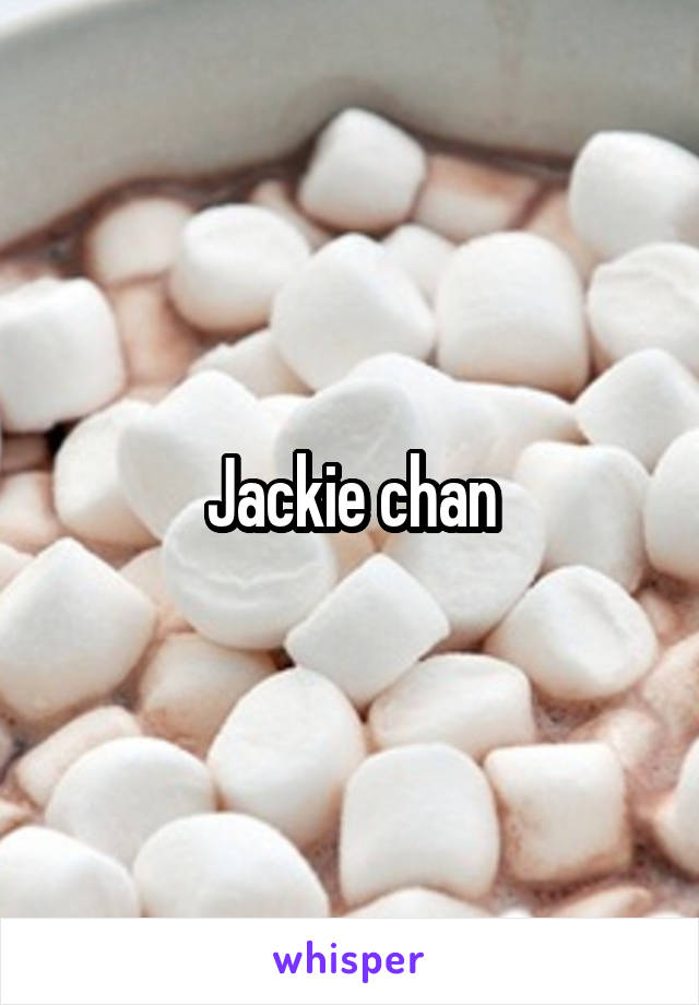 Jackie chan