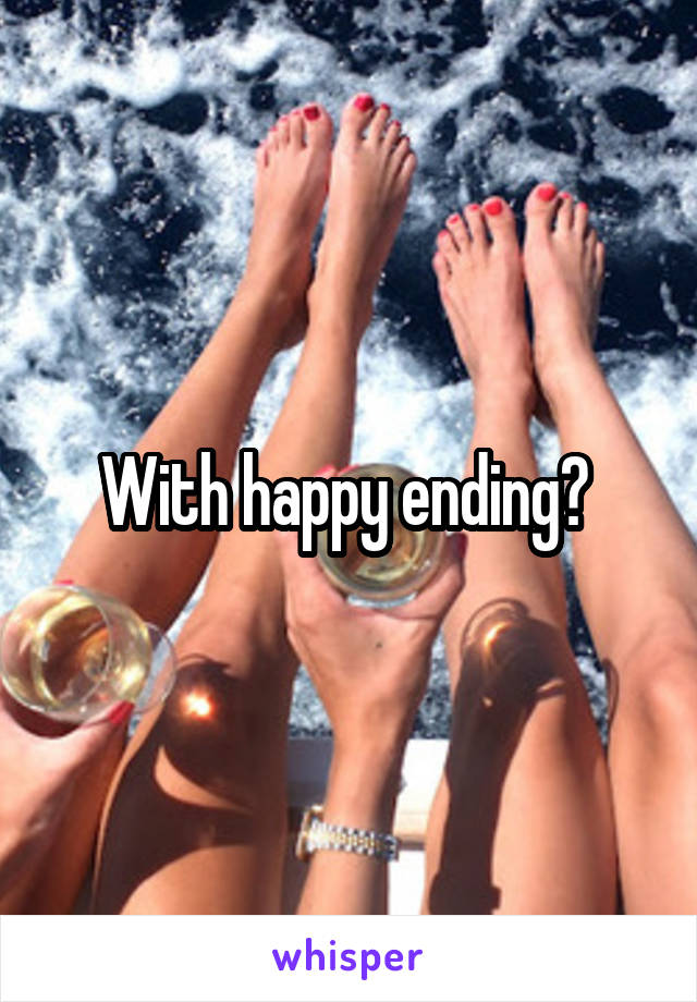 With happy ending? 