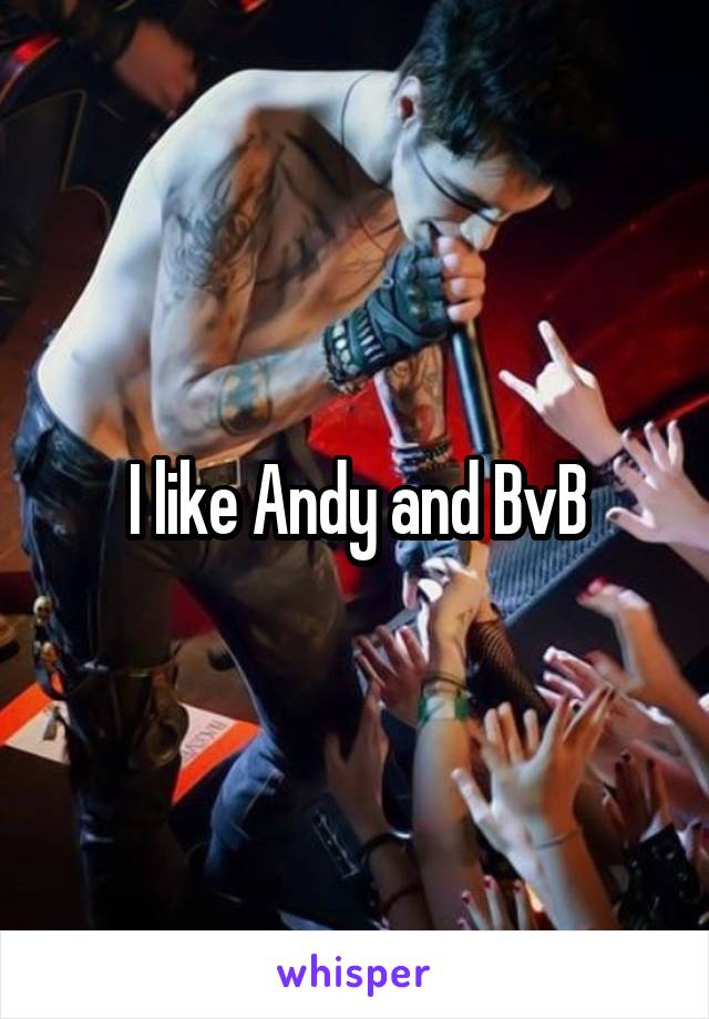 I like Andy and BvB