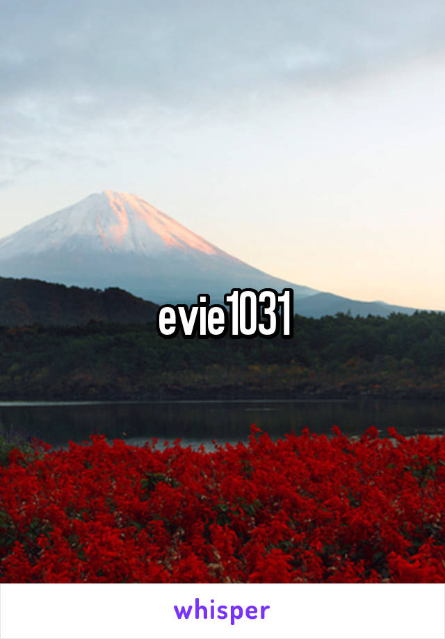 evie1031