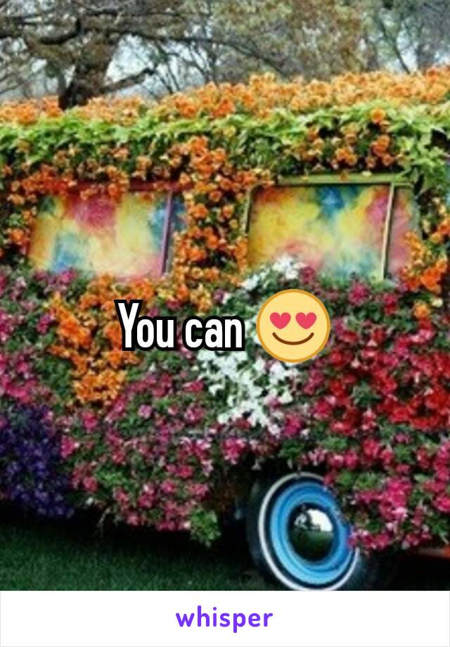 You can 😍