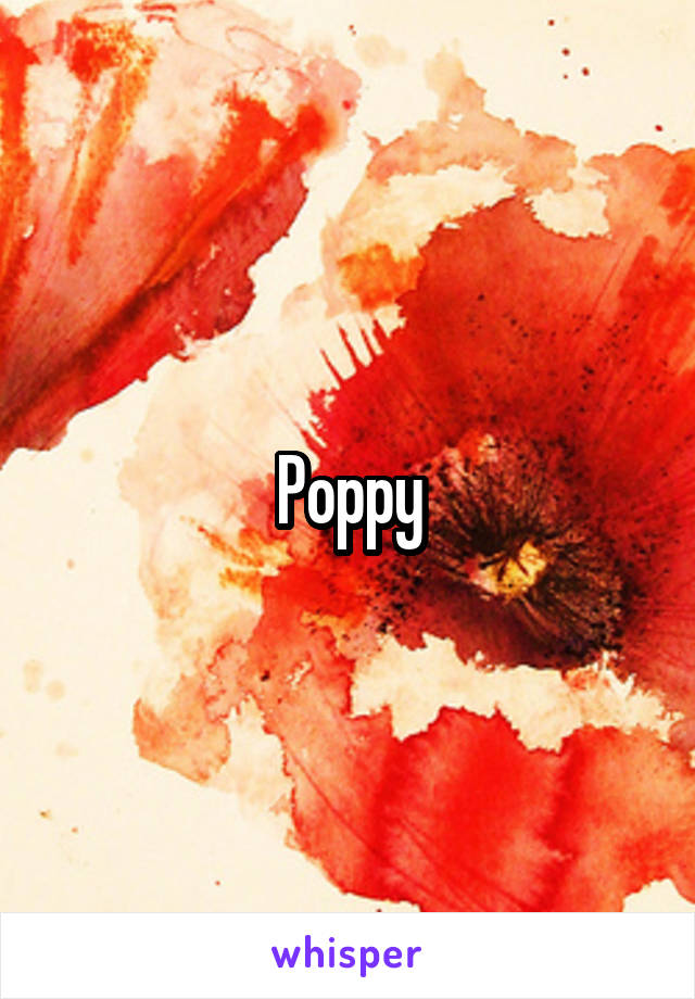 Poppy