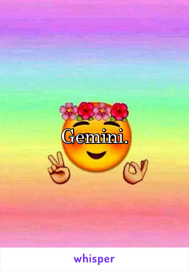 Gemini.