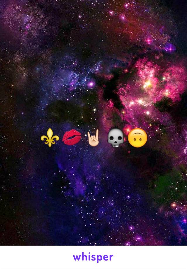 ⚜💋🤘🏻💀🙃