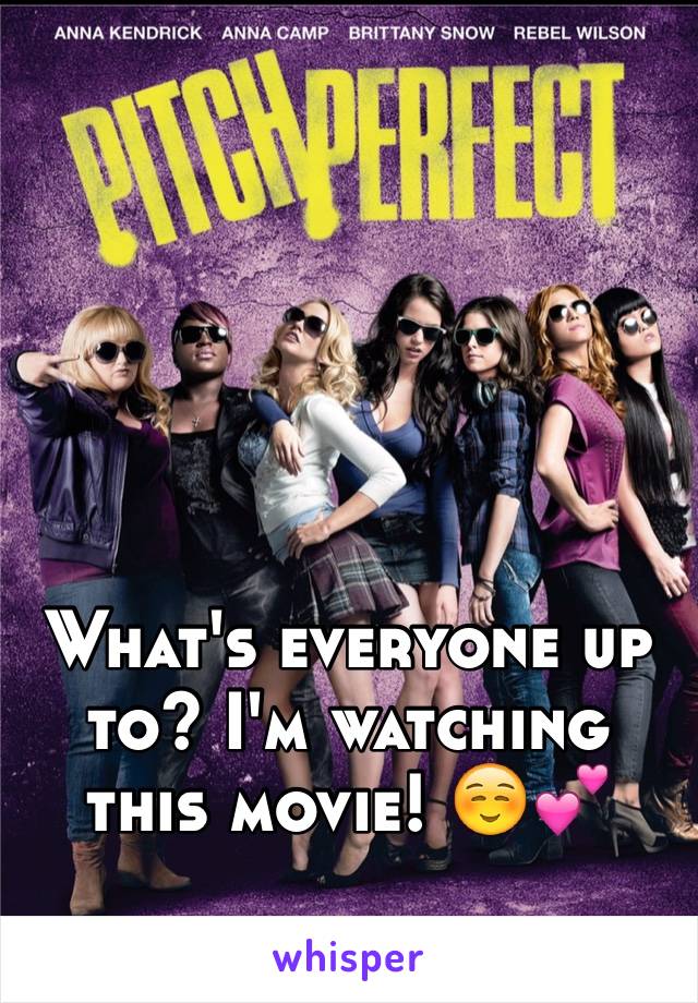 




What's everyone up to? I'm watching this movie! ☺️💕